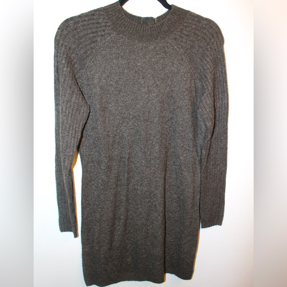 Abercrombie and Fitch brown sweater dress. Size medium